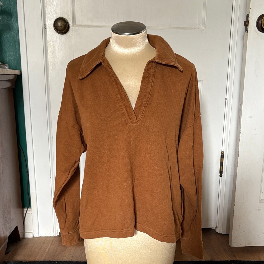 Madewell v-neck pullover